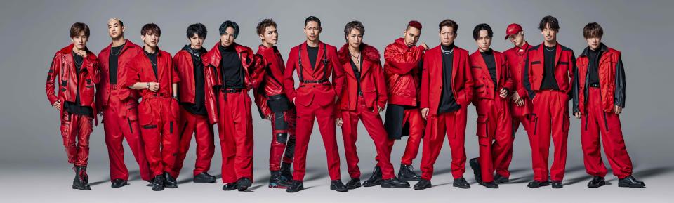 「EXILE 放浪兄弟」推出全新數位單曲「RED PHOENIX」。 圖／LDH 提供