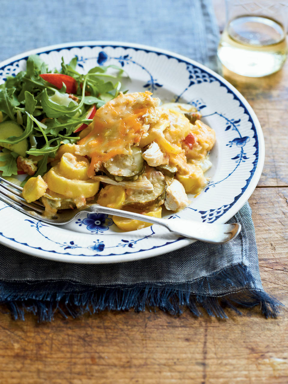 Chicken-and-Squash Casserole