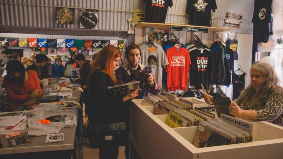 Customers browsing at Intense Records in Chelmsford