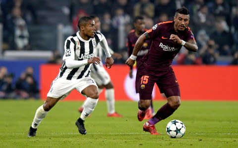 Douglas Costa of Juventus and Paulinho  - Credit: Filippo Alfero - Juventus FC