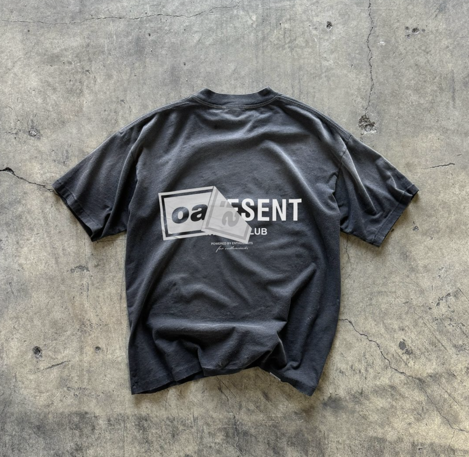 A t-shirt from the upcoming Oasis x Represent collaboration