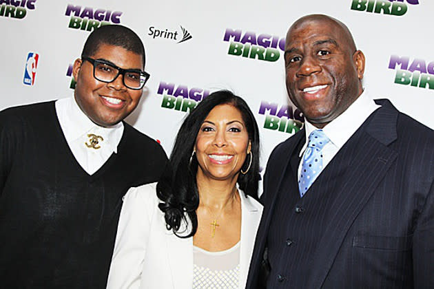 Magic Johnson on learning to accept his gay son: 'He changed me