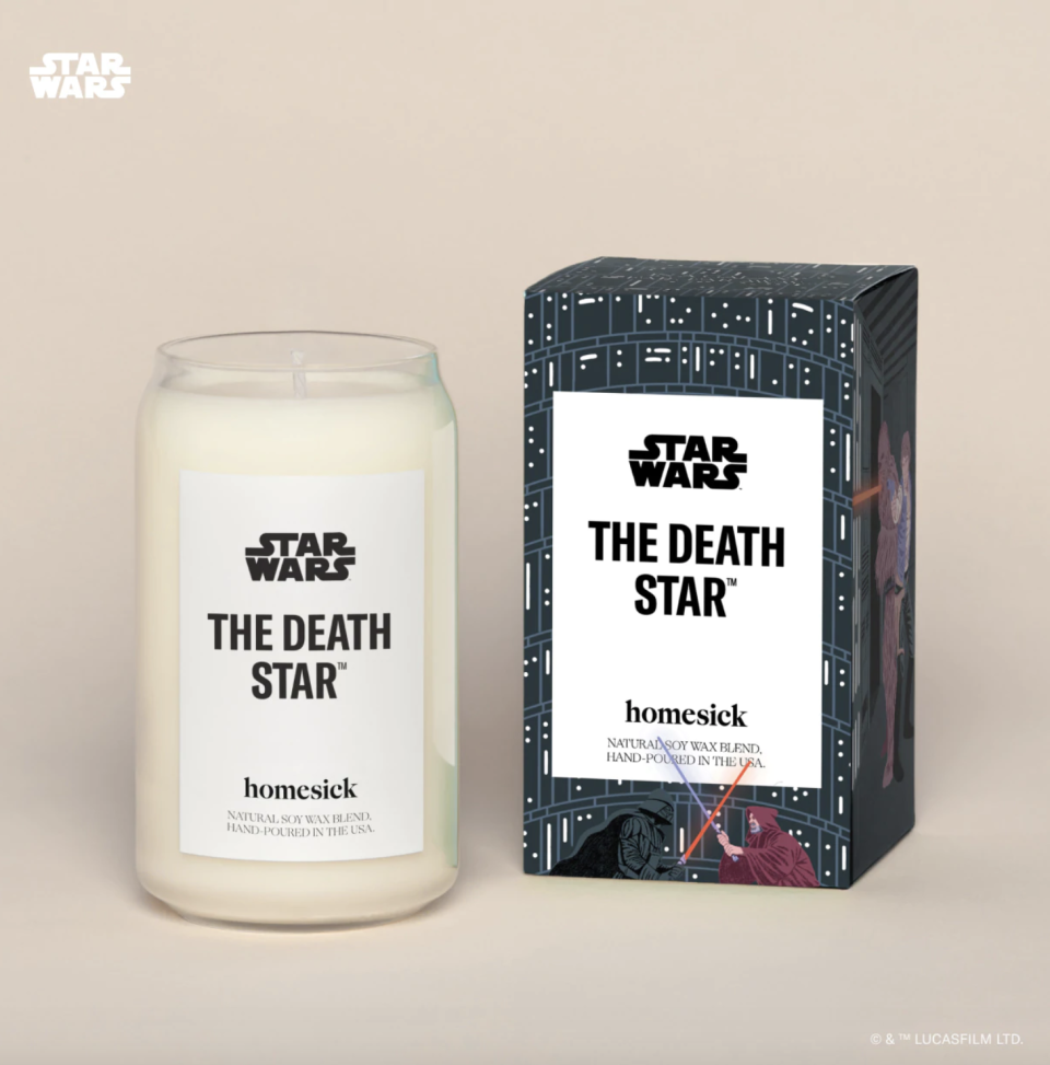 "Star Wars" Death Star Candle