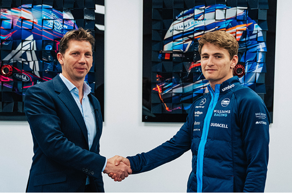 Williams have retained Logan Sargeant for the 2024 season (Williams F1)