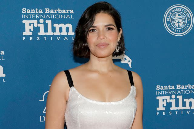 <p>Tibrina Hobson/Getty </p> America Ferrera