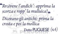 <p>Per rendere comprensibile la frase a chi non vive in quelle regioni o città, però, sotto la frase in dialetto vi è la traduzione in italiano. </p>