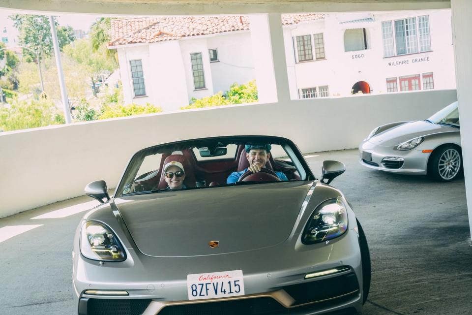 porsche boxsters at the petersen