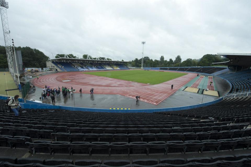 Uncertain future: Crystal Palace has hosted the world’s best athletes but could be torn down: AFP/Getty Images