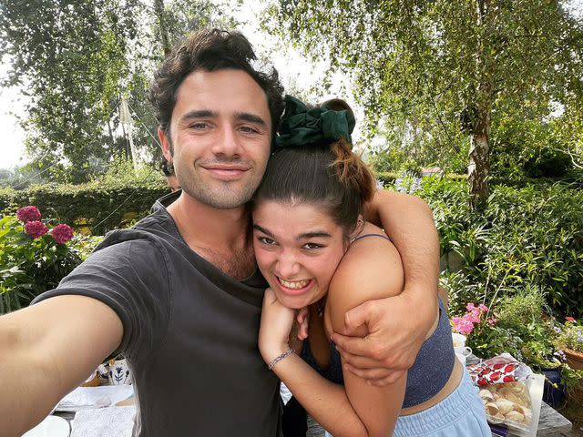 <p>Toby Sebastian Instagram</p> Florence Pugh's brother Toby Sebastian and sister Raffie Pugh.