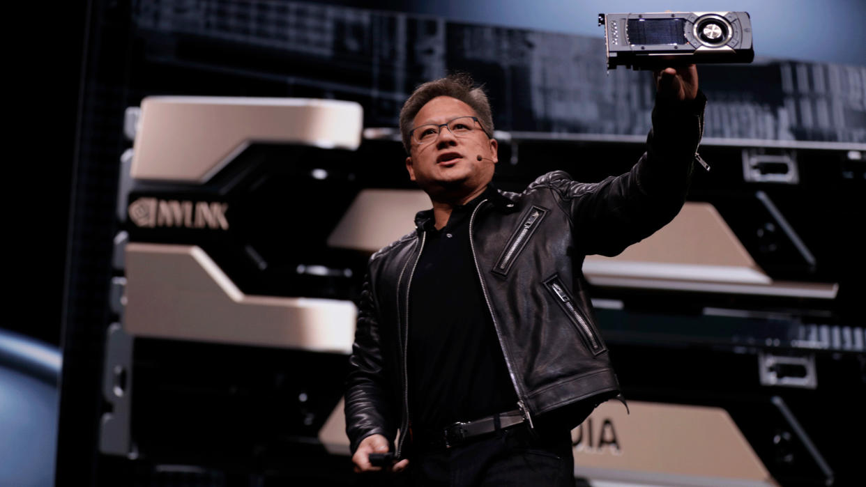  Nvidia CEO Jen-Hsun Huang. 