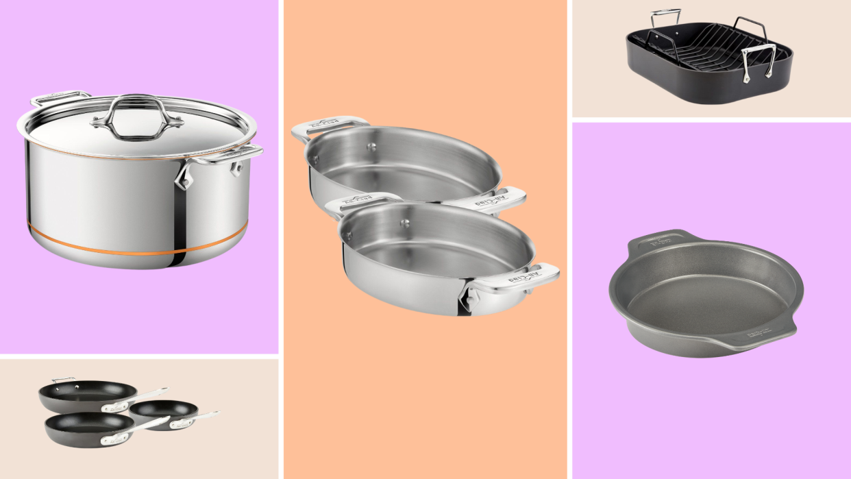 Right now, you can get up to 71% off popular All-Clad pots and pans during the VIP Factory Seconds Sale.