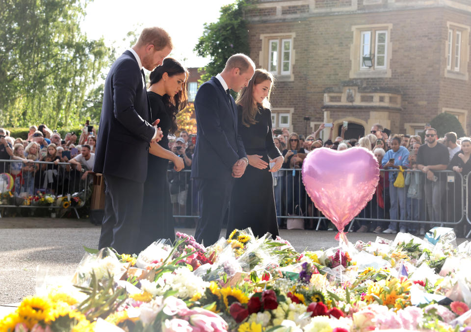 Kate Middleton in September 2022, during the mourning period of Queen Elizabeth