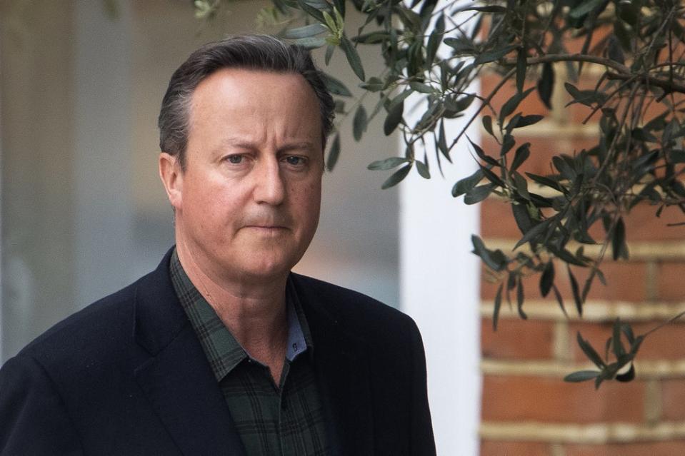 Former prime minister David Cameron (Victoria Jones/PA) (PA Wire)