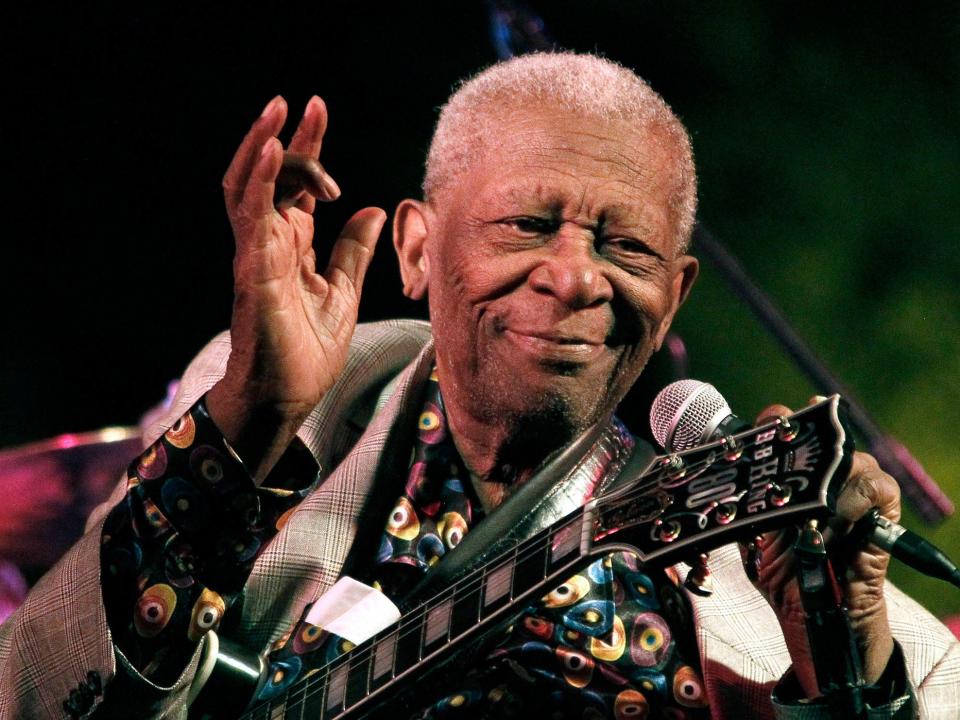 Two of blues legend BB King's daughters have accused his two closest aides of poisoning him: Getty