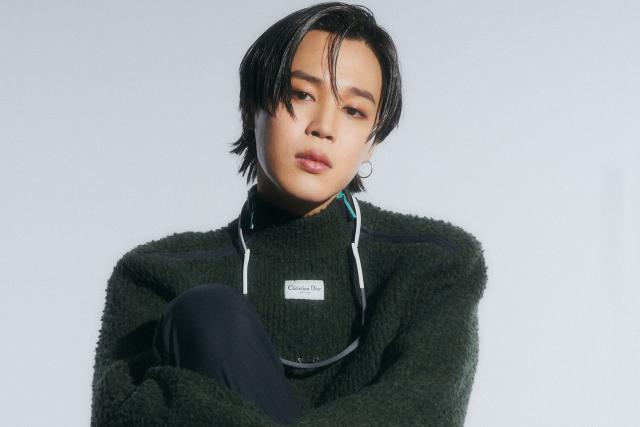 BTS Member Jimin Poses for ELLE Hong Kong March 2023 Issue