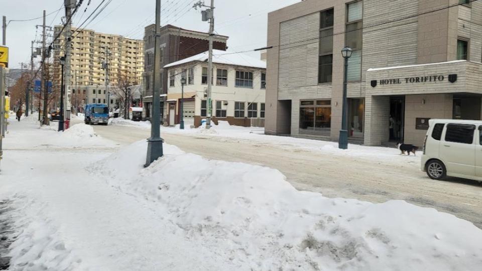 札幌小樽風雪，交通受阻。(圖/ TVBS 資料照片)