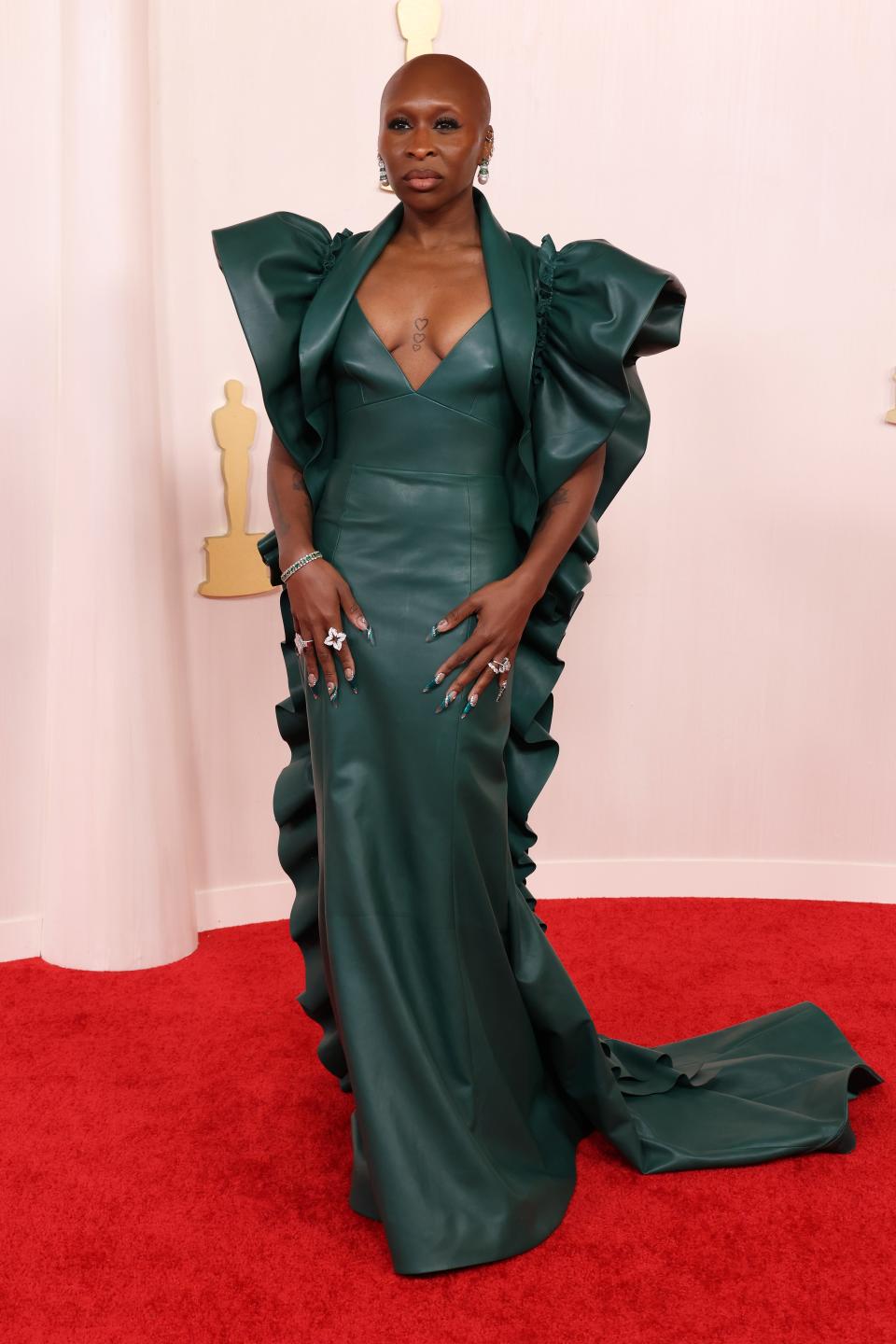 Cynthia Erivo on the red carpet