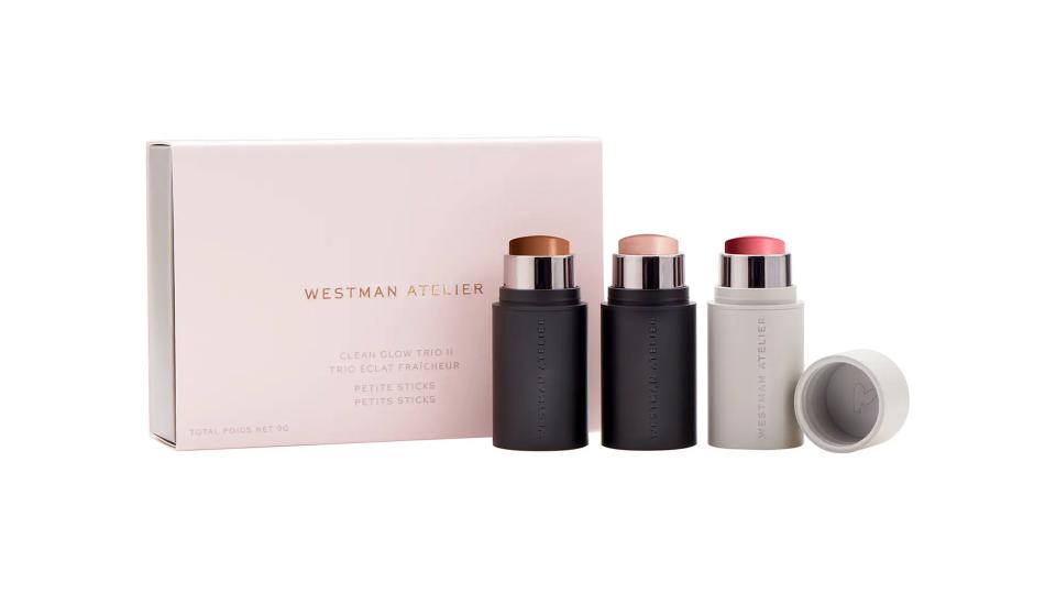 Get a travel size trio of Westman Atelier cream sticks for $78 at Nordstrom.