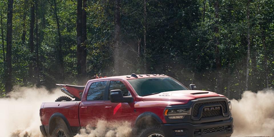 2023 ram 2500 heavy duty rebel front three quarters