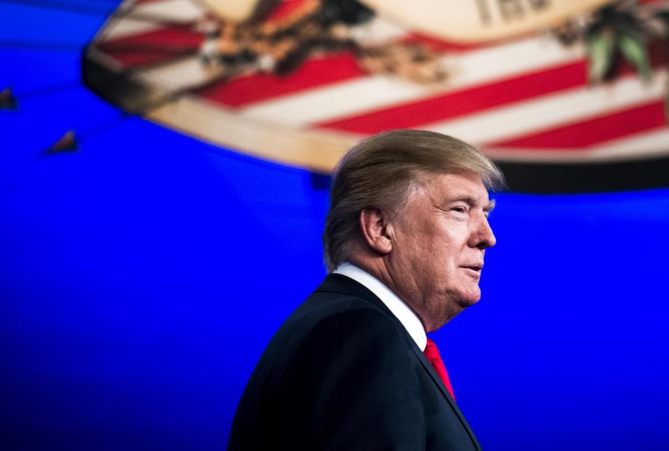 Donald Trump at the third and final Presidential debate, Oct. 19, 2016. (Photo: Melina Mara/Washington Post via Getty Images)