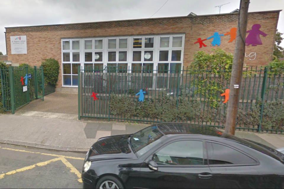 St Stephen's primary school in Newham, east London (Google)