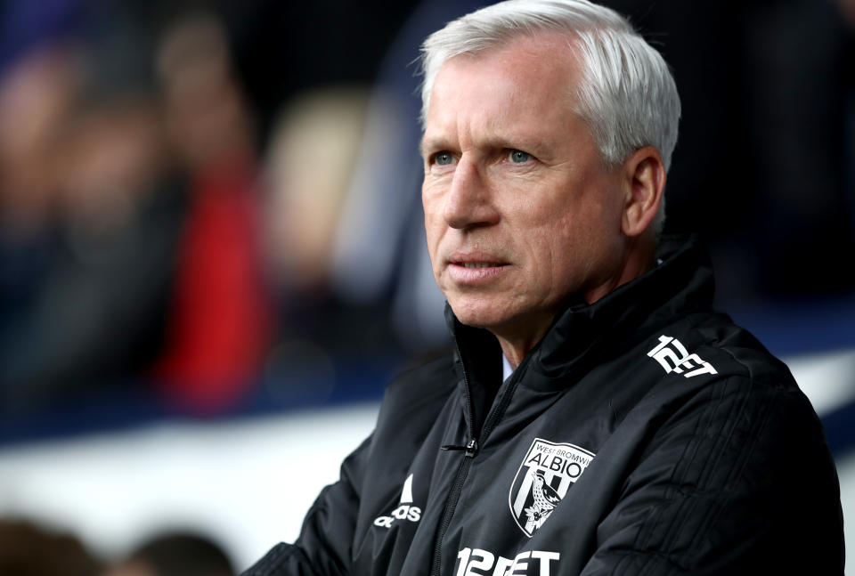 It’s a Pard knock life: Alan Pardew had some good moments at Newcastle. Not so much at West Brom