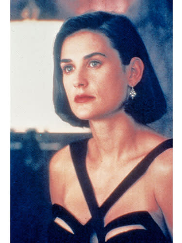 <div class="caption-credit"> Photo by: Mary Evans/Ronald Grant/Everett Collection</div><div class="caption-title">Demi Moore, Indecent Proposal</div>MC age alert: Our homecoming court was littered with rip-offs of the Thierry Mugler, strappy stunner that Demi Moore donned as Diana Murphy, the wife who was paid a million smackers to spend one night with Robert Redford. But, did she get to keep the dress?! <br> <br> <br>