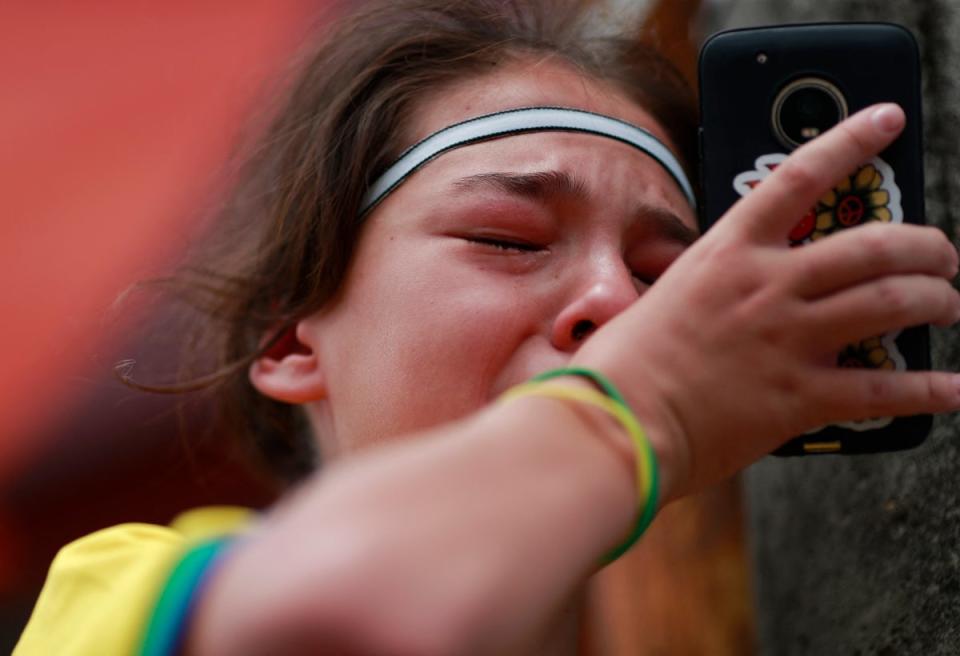 Even young fans are aware of the impact that Pelé has had on the nation of Brazil (REUTERS)