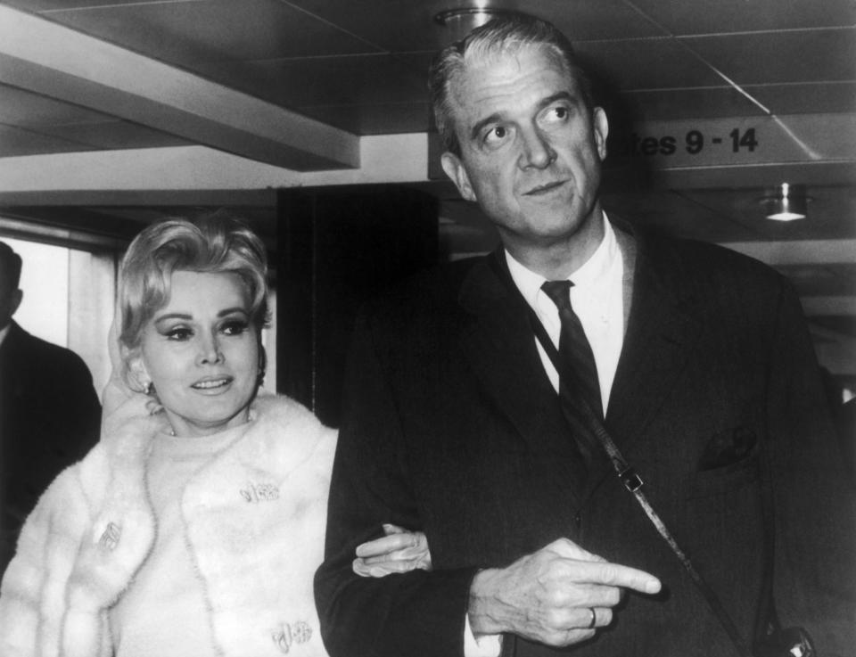 Gabor with her fifth husband, Joshua Cosden. Time magazine <a href="http://time.com/4605880/zsa-zsa-gabor-dies-obituary/" target="_blank">included this quote</a> in its obituary of Gabor.