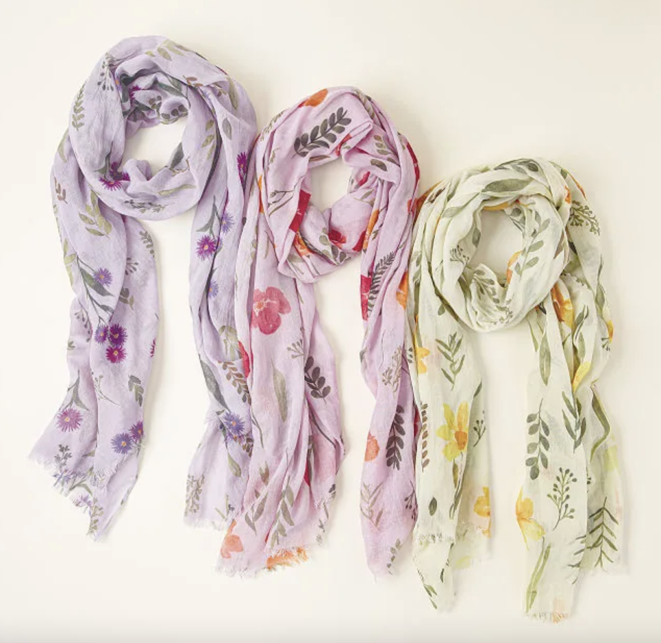 <p><a href="https://go.redirectingat.com?id=74968X1596630&url=https%3A%2F%2Fwww.uncommongoods.com%2Fproduct%2Fbirth-month-flower-scarf&sref=https%3A%2F%2Fwww.countryliving.com%2Fshopping%2Fg4836%2Fbest-grandma-gift-ideas%2F" rel="nofollow noopener" target="_blank" data-ylk="slk:Shop Now;elm:context_link;itc:0;sec:content-canvas" class="link ">Shop Now</a></p><p>Birth Month Flower Scarf </p><p>uncommongoods.com</p><p>$48.00</p>