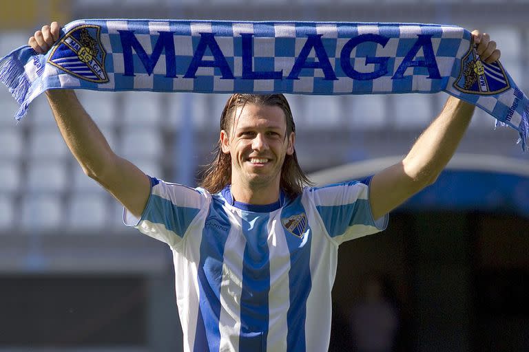 Martín Demichelis, una de las grandes figuras del Málaga que casi llega a las semifinales de la Champions League hace diez años