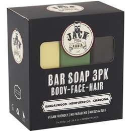 Jack The Barber Body, Face & Hair All In One 3 Pack, $8 (originally $10) 