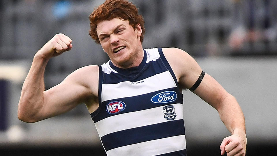 Gary Rohan, pictured here in action for Geelong.
