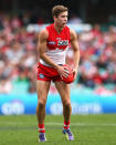 Sydney's Jake Lloyd is the round 21 nominee for the Rising Star after he tallied 21 possessions and laid seven tackles in the Swans' 71-point win over St Kilda at the SCG.