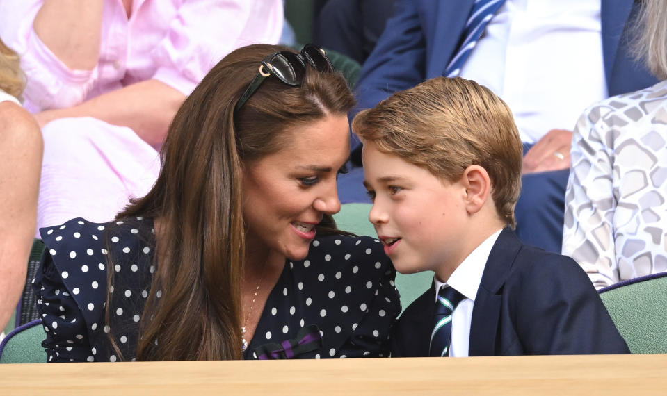 Kate Middleton and Prince George