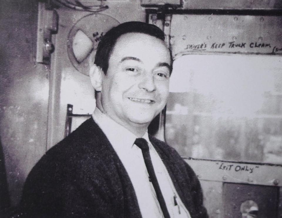 Brinks security guard Peter Paige inside an armored truck. Paige was gunned down at the Nanuet Mall on Oct. 20, 1981, shortly before two Nyack police officers, Sgt. Edward O'Grady and Officer Waverly Brown, were killed in Nyack.