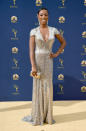 <p>A little shimmer and shine is Samira Wiley’s red carpet motto. <br>Photo: Getty </p>