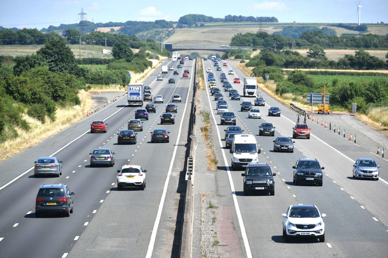 <em>The number of casualties from crashes caused by slow drivers increased by almost a third last year, figures show (Picture: PA)</em>