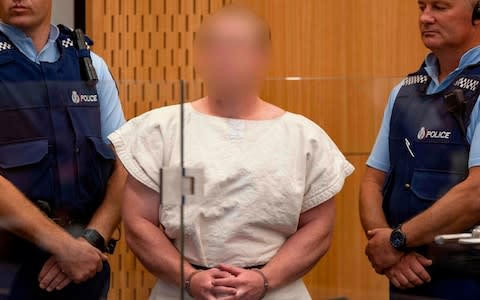 Brenton Tarrant, the man charged in relation to the Christchurch massacre - Credit: AFP