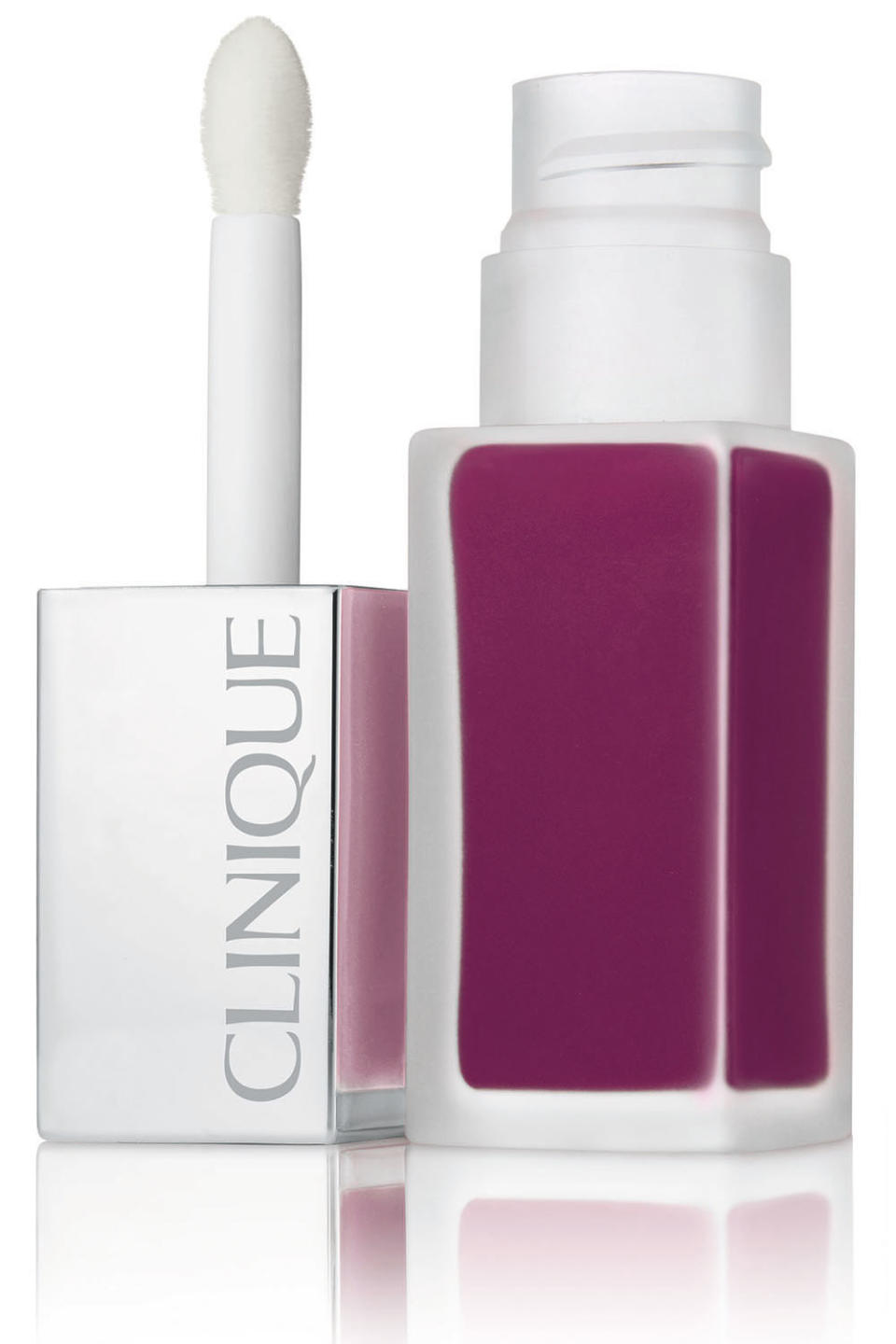 <p><strong>Clinique</strong> Pop Lip Matte Colour + Primer in <em>Black Licorice Pop</em>, $18.50, nordstrom<span>.com</span>.</p><p><a rel="nofollow noopener" href="http://shop.nordstrom.com/s/clinique-pop-liquid-matte-lip-color-primer/4428039" target="_blank" data-ylk="slk:SHOP;elm:context_link;itc:0;sec:content-canvas" class="link ">SHOP</a><br></p>