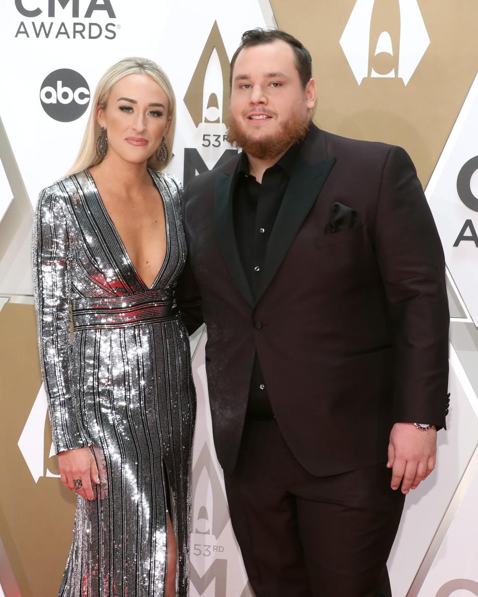 Luke Combs and Nicole Hocking