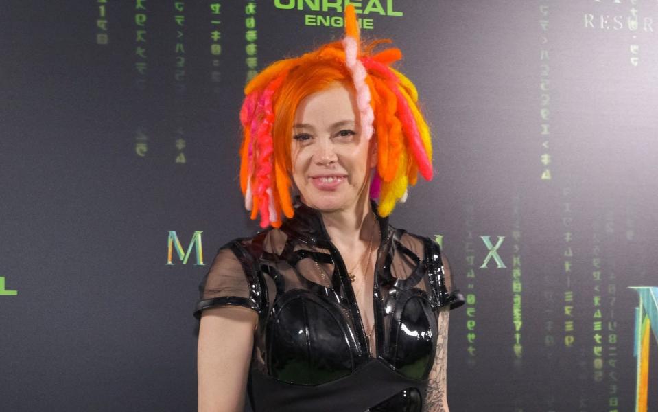 Resurrections's director, Lana Wachowski, who is trans, at the film's premiere in San Francisco - DAVID ODISHO