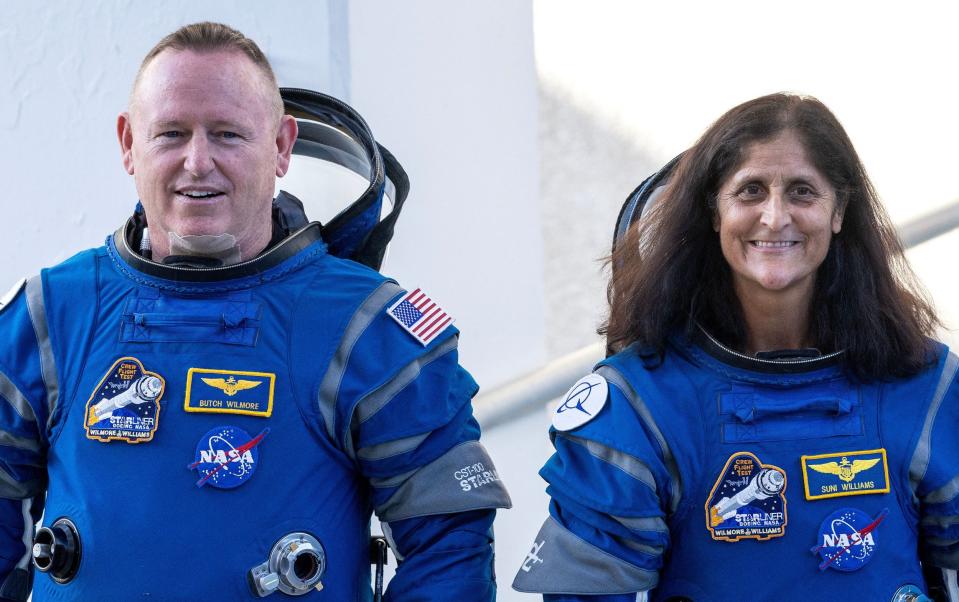 Barry "Butch" Wilmore and Sunita Williams