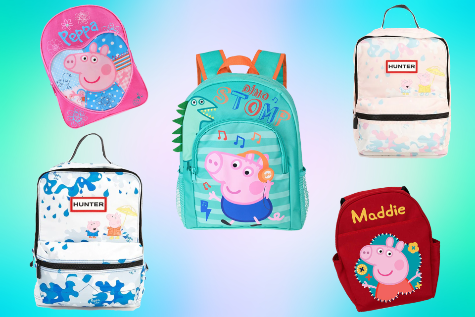 These Peppa Pig backpacks for kids will put them at the top of the class.