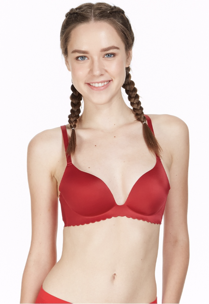 Micro Wireless Medium Padded SOLUTIONS Demi Bra. PHOTO: Zalora