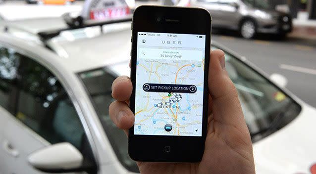 Police are warning passengers to be wary of 'fake Ubers'. Source: Stock image