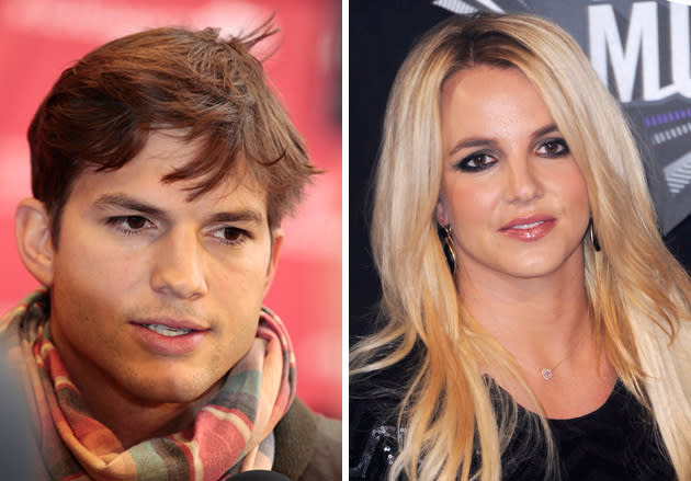 Ashton Kutcher und Britney Spears sind vom Hackerangriff betroffen. Auf der Webseite finden sich auch persönliche Kontaktdaten der Promis (Bilder: dpa)