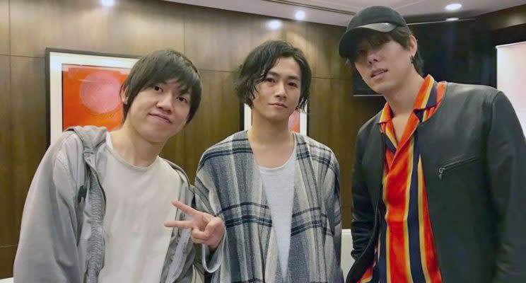 Akira Kuwahara, Yusuke Takeda and Yojiro Noda. (Photo: Yahoo Lifestyle Singapore)