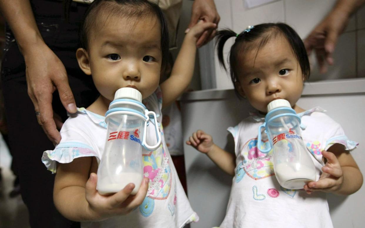 China scrapped its decades-old one-child policy with a two-child limit in 2016 - AP