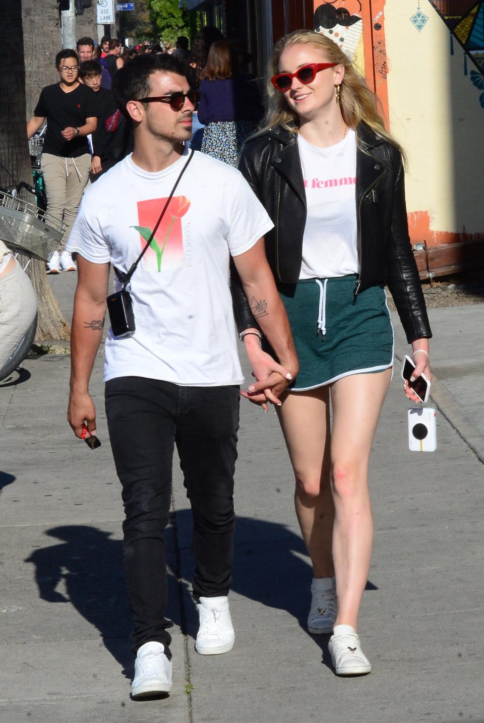 Sophie Turner Joe Jonas in Venice June 2017 